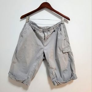 DKNY Cropped Cargo Shorts - Size US 4